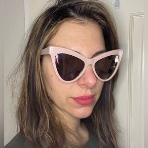 Stella McCartney cat eye 55 mm sunglasses.